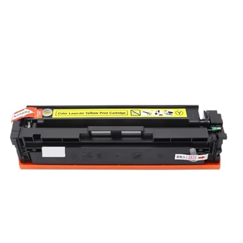 TWEJHX Kompatible Tonerkartusche Kompatibel mit 207a 206a M282nw M283fdn M283fdw M283cdw MFP M255dw M255nw W2210A 206A W2110A Farbdrucker. Kein Chip(Y-NO CHIP-206A 207A) von TWEJHX