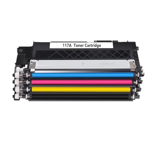 TWEJHX Kompatible Tonerkartusche mit Chip Kompatibel mit Farblaser 150A 150W 150NW MFP 178NW 179FNW 117A W2070A W2071A W2072A W2073A TWEJHX Kompatible Tonerkartusche mit Chip Kompatibel mit Farblaser 150A 150W 150NW MFP 178NW 179FNW 117A W2070A W2071A W2072A W2073A von TWEJHX