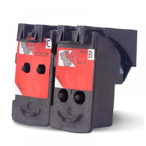 TWEJHX Kompatibler Druckkopf Kompatibel mit QY6-8002 QY6-8018 funktioniert mit G4400 G4410 GI-490 GI490 Drucker Schwarz und Farb-G-Serie Printheads(1 Set QY6-8002 8018) von TWEJHX