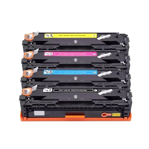 TWEJHX Kompatibler Tonerkartuschensatz mit 4 Farben Kompatibel mit 207a M282nw M283fdn M283fdw M283cdw M255dw M255nw W2210A 206a W2110A Farbdrucker(206A 1SET with CHIP) von TWEJHX