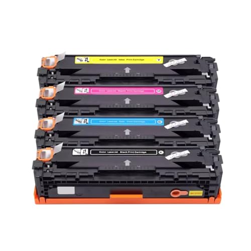 TWEJHX Kompatibler Tonerkartuschensatz mit 4 Farben Kompatibel mit 207a M282nw M283fdn M283fdw M283cdw M255dw M255nw W2210A 206a W2110A Farbdrucker(207A 1SET with CHIP) von TWEJHX