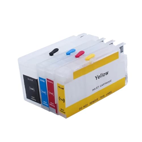 TWEJHX Nachfüllbare Tintenpatrone mit ARC-Chip, kompatibel mit 952 953 954 955 Kompatibel mit OfficeJet Pro 7720 7740 8210 8216 8710 8720 8740 TWEJHX Nachfüllbare Tintenpatrone mit ARC-Chip, kompatibel mit 952 953 954 955 Kompatibel mit OfficeJet Pro 7720 7740 8210 8216 8710 8720 8740 von TWEJHX