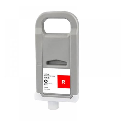 TWEJHX PFI 701 Tintenpatrone 700 ml 12 Color mit Pigmenttin(Red) von TWEJHX