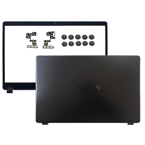 TWEJHX Scharniere der hinteren Abdeckung, vordere Blende, Schrauben, kompatibel mit A315-42 A315-42G A315-54 A315-54K N19C1 EX215-51(Cover Bezel Hinges) von TWEJHX
