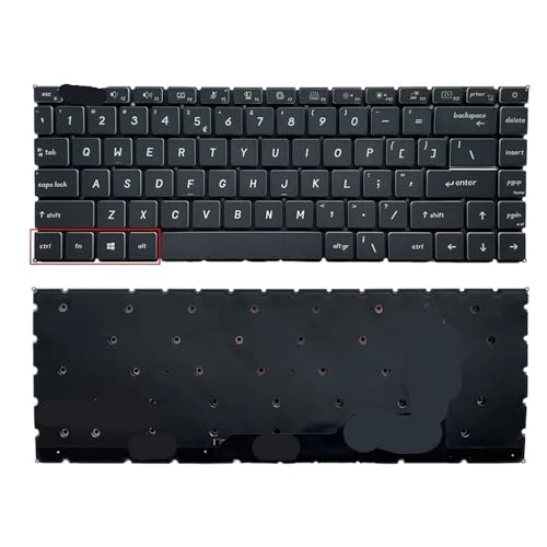 TWEJHX Tastatur kompatibel mit 15 A10 A10SC MS-16S3 MS-1551 14C1 14C2 A10SC-219CN V190622AK A10SC-219CN A10SC-220CN von TWEJHX