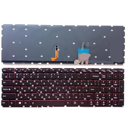 TWEJHX Tastatur kompatibel mit Y50 Y50-70 Y50-70AS Y50-80 U530 U530P-IFI(RU Backlit) von TWEJHX