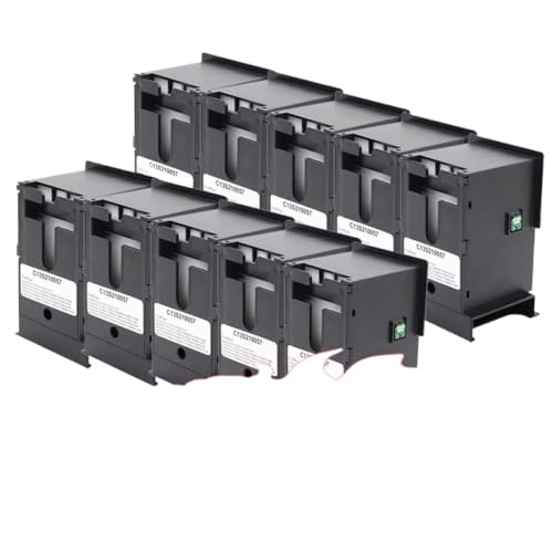 Wartungskasten kompatibel mit SURECOLOR SC-F530 SC-F531 T3130 T3130N T5130 Drucker Modell S2100 SC13MB C13S210057 Wartungstankersatz(5pcs) von TWEJHX