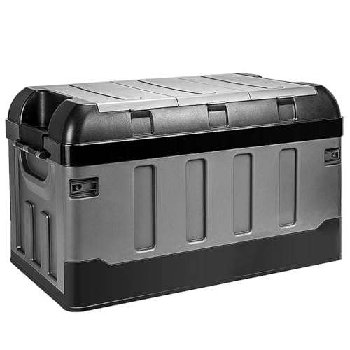 Große 70L Outdoor Camping Faltbare Aufbewahrungsbox Faltbare Utility Bin für Gear Mehrzweck-Fahrzeug Kofferraum Organizer von TWEW