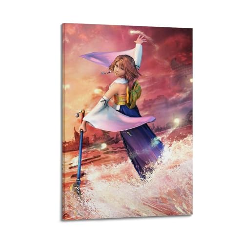 TWFSRXVWTS Final Fantasy X Yuna Poster, dekoratives Gemälde, Leinwand, Wandposter und Kunstdruck, moderne Familienschlafzimmer-Dekoration, Poster, 30 x 45 cm TWFSRXVWTS Final Fantasy X Yuna Poster, dekoratives Gemälde, Leinwand, Wandposter und Kunstdruck, moderne Familienschlafzimmer-Dekoration, Poster, 30 x 45 cm von TWFSRXVWTS