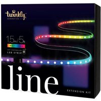 Line Verlängerung schwarzes Band 1,5m 90 mehrfarbige RGB-LEDs - Twinkly von TWINKLY