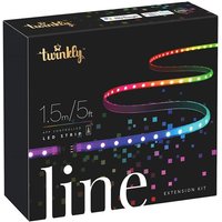 Twinkly - line Erweiterungsband weiß 1,5m 90 mehrfarbige RGB-LEDs von TWINKLY