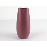 50Er Römhild Rosa Studio Keramik Vase, Mid Century, Vintage Pastell Vase von TWISTandPOP