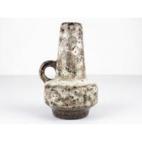 Marzi Remi Braune Fat Lava Keramik Vase, 70Er Jahre, Westdeutsche Keramik, Mid Century, Wgp Vintage Vase von TWISTandPOP