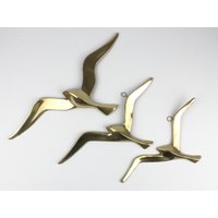 Möwen, Wanddeko, Vögel, Messing, Deko 50Er-60Er Jahre, Mid Century Modern Möwen, Wanddeko, Vögel, Messing, Deko 50Er-60Er Jahre, Mid Century Modern von TWISTandPOP
