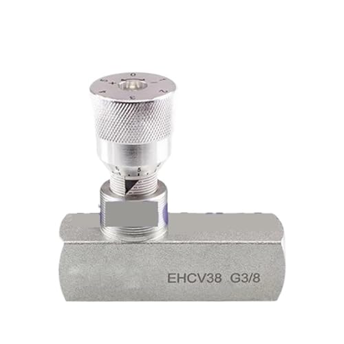 Hochdruck 350bar 1/4" 3/8" 1/2" 3/4" 1" Innengewinde Rohrförmiges hydraulisches einstellbares Einweg-Drosselstromregelventil(EHCV34) von TWMAZDYC