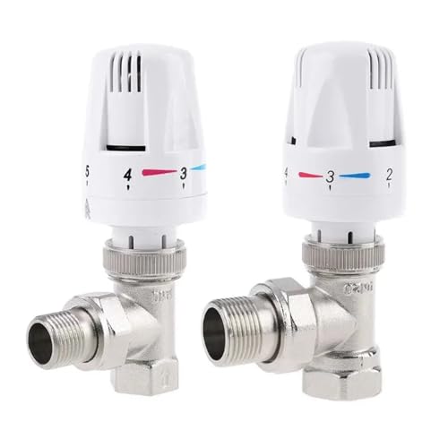 TWMAZDYC Automatischer Thermostat-Heizkörper for Ventilthermostat Temperaturregelung for Ventilwinkel Fußbodenheizung Spezial for Ventil(DN15) von TWMAZDYC