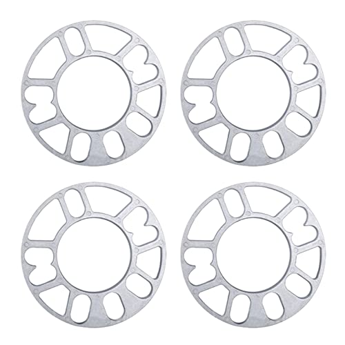4st Autos Spurverbreiterungen, 4/5 Löcher, Radabstandshalter Unterlegscheiben Platte Legierung Distanzscheiben Scheibe Agujeros Aluminio Espaciador (8mm) von TWSOUL