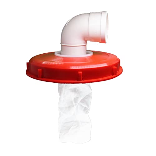 IBC Deckel Filter Nylon IBC Deckelfilter Regenwasserfilter, DN 150/ DN 225, DN 75mm, IBC Container IBC Behälter Lid Filter (DN 225, DN 75, 90°) von TWSOUL