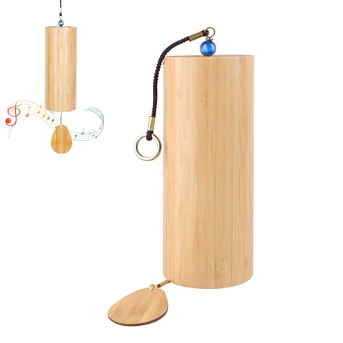 Klangspiel aus Bambus, Windspiel, Meditationsglocken für Draußen, Windspiele für Draußen Hängend, Klangtherapie, Beruhigende Emotionen, für Yoga, Meditation, Entspannung Klangspiel aus Bambus, Windspiel, Meditationsglocken für Draußen, Windspiele für Draußen Hängend, Klangtherapie, Beruhigende Emotionen, für Yoga, Meditation, Entspannung von TWSOUL