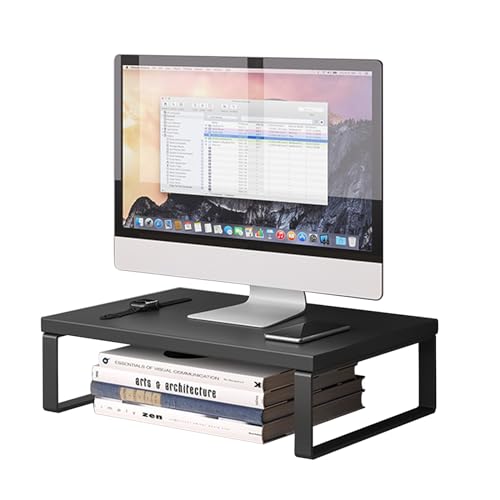 Monitorständer,ergonomischem Druckerständer,Bildschirm Ständer Schreibtisch Monitor erhöhung, Monitor Ständer,Monitor Erhöhung Schreibtisch,Ständer für Computermonitore, Laptopständer (30×20×8 CM) von TWSOUL