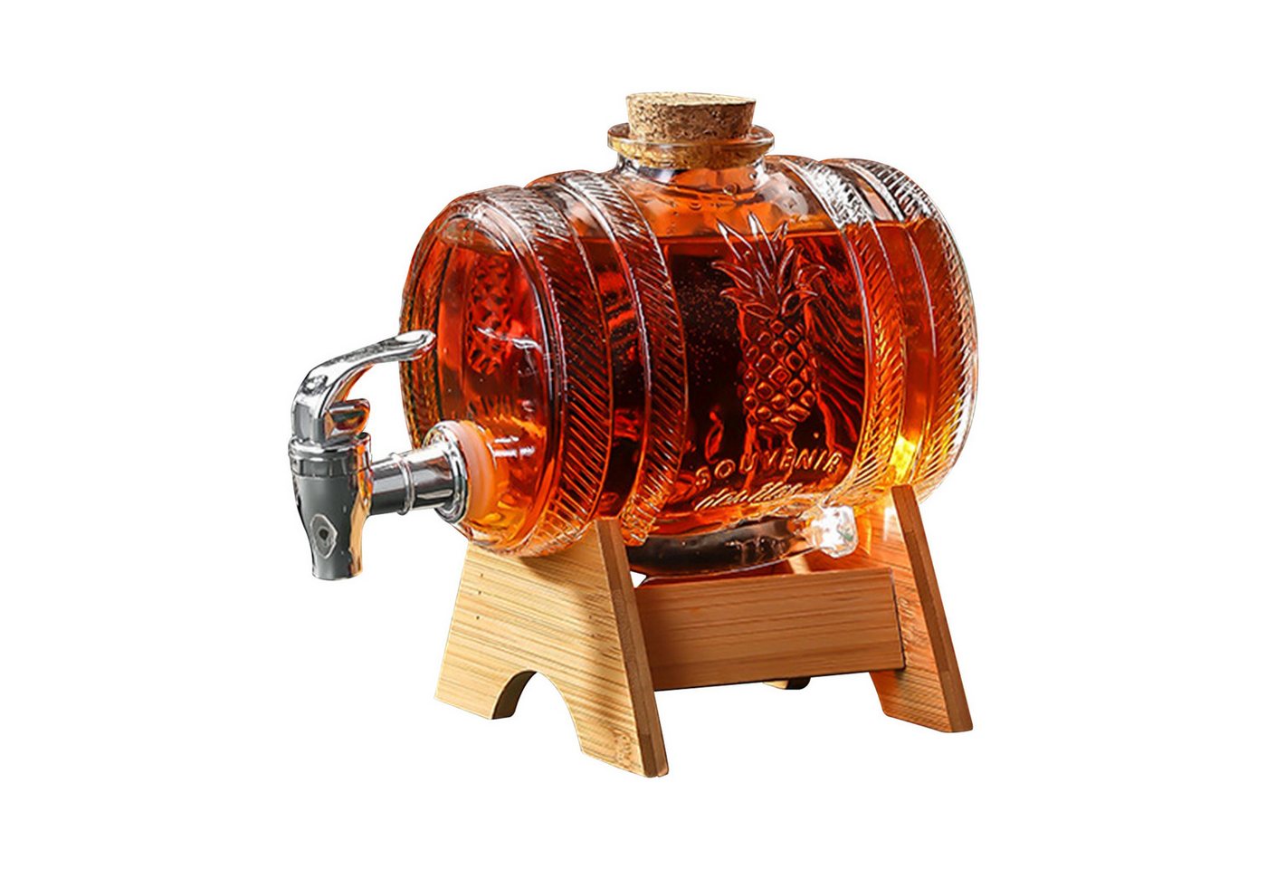 TWSOUL Getränkespender Mit Zapfhahn und Ständer Kaltgetränkespender Weinfassspender, Obstwein, Medizinalwein, Bier, 1L TWSOUL Getränkespender Mit Zapfhahn und Ständer Kaltgetränkespender Weinfassspender, Obstwein, Medizinalwein, Bier, 1L von TWSOUL
