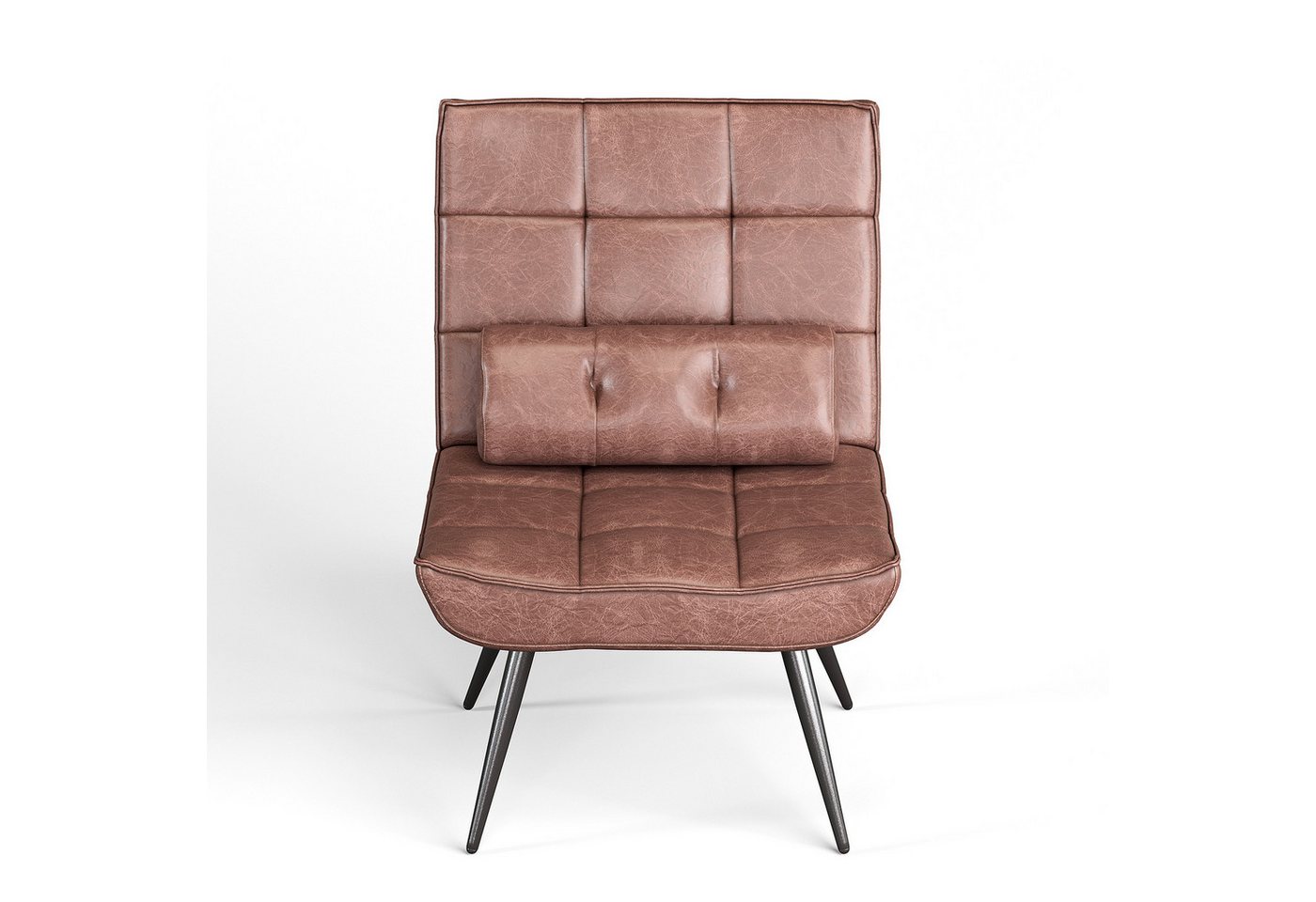 TWSOUL Sessel Vintage Loungesessel mit Taillenkissen,Verstellbare Rückenlehne, Relaxsessel für Wohnzimmer, Schlafzimmer & Büro TWSOUL Sessel Vintage Loungesessel mit Taillenkissen,Verstellbare Rückenlehne, Relaxsessel für Wohnzimmer, Schlafzimmer & Büro von TWSOUL
