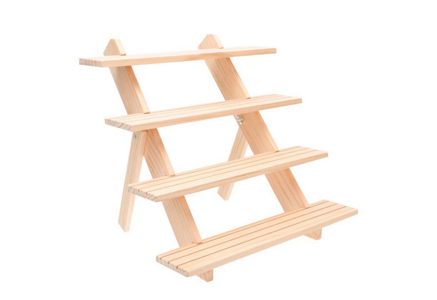 TWSOUL Stauraumregal Mehrstöckiges Lagerregal aus Kiefer, Kiefernholz, Lagerung auf mehreren Ebenen von TWSOUL