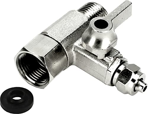 TWaLa Küche Sanitär Anschlussschlauch Verbindungsschlauch Verlängerung 3/8" Überwurfmutter x 3/8" Überwurfmutter lang (Schlauch Adapter 6mm) von TWaLa