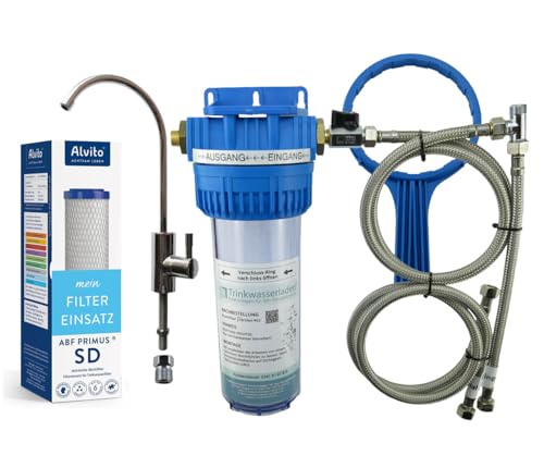 Wasserfilter VARIO-TWL Untertisch Wasserhahn komplett inkl. Filter Alvito Primus SD 0,45 µm Wasserfilter VARIO-TWL Untertisch Wasserhahn komplett inkl. Filter Alvito Primus SD 0,45 µm von TWaLa