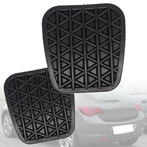 TXBZQKJ Bremskupplung Pedalauflagen für Opel Vauxhall Astra J P10 2009-2015, Gummi Fußstütze Bremspedal Abdeckung Auto Kupplung Pedale Pad 2 Stück von TXBZQKJ