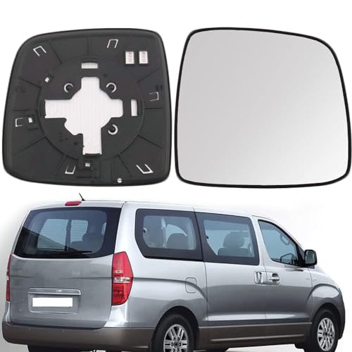 TXBZQKJ Spiegelglas für Hyundai H1 H-1 Grand Starex iMAX iLOAD TQ SeitentüR AußEnspiegel Links Rechts Beheizt mit TräGerplatte 2008-2018,Left TXBZQKJ Spiegelglas für Hyundai H1 H-1 Grand Starex iMAX iLOAD TQ SeitentüR AußEnspiegel Links Rechts Beheizt mit TräGerplatte 2008-2018,Left von TXBZQKJ
