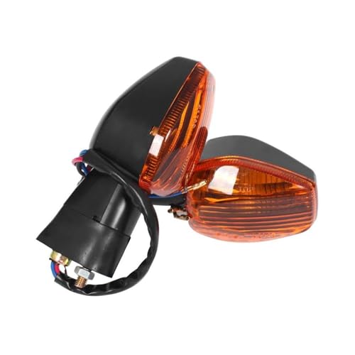 TXDBD Blinker Motorcycle 12V Turn Signal Light Indicators Lamp Flasher Blinker for H&onda for CB600F for Hornet 2002-2015 for CBR900RR Turn Lights(Bernstein) von TXDBD