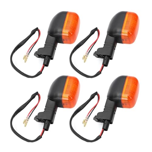 TXDBD Blinker Motorcycle Front Rear Indicator Turn Signal Lights Blinker Lamp for Cagiva for Mito 125 for Ducati 748 Turning Indicators(4 Stück) von TXDBD