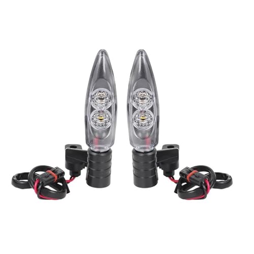 TXDBD Blinker Motorcycle Front Rear Turn Signals Light Indicators Blinker Lamp for B&MW S1000RR S1000XR F800R HP2 Sport K1300S K1300R G450X F800ST(HINTEREN) von TXDBD