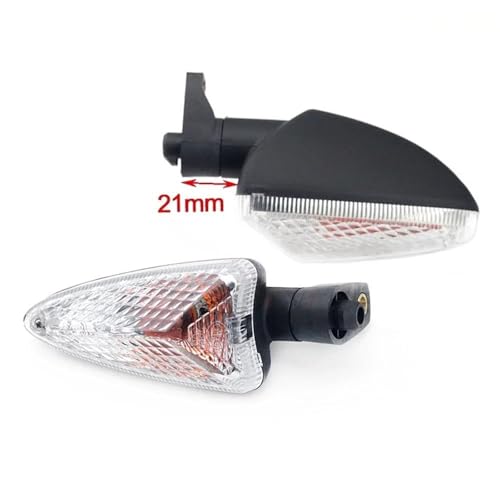 TXDBD Blinker Motorcycle Indicator Turn Signal Light Lamp for B&MW S1000R S1000RR S1000XR C400X F800R F800GT F700GS HP4 F800GS F800GS Adventure(Rauch) von TXDBD