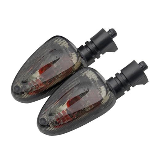 TXDBD Blinker Motorcycle Indicators Turn Signal Indicator Light Lamp for B&MW K1200GT R1150R Rockster 2003-2006 K1200RS R1150GS R1100S R850R(Rauch) von TXDBD
