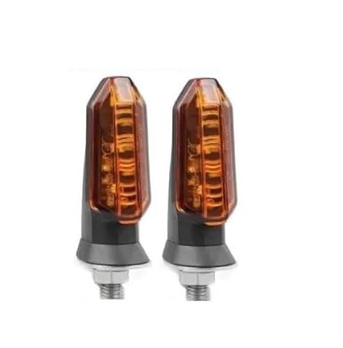 TXDBD Blinker Motorcycle Indicators Turn Signal Light Blinker Lamp for H&onda CB650R CBR650R CB500X Varadero XL1000 Africa Twin CRF1000L(Bernstein,2 Stück) von TXDBD