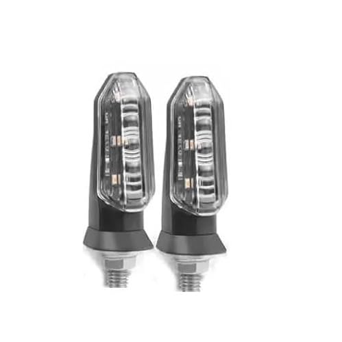 TXDBD Blinker Motorcycle Indicators Turn Signal Light Blinker Lamp for H&onda for Hornet 600 CB600F CB599 CB600 CBF600 CB900 CBF900(KLAR,2 Stück) von TXDBD