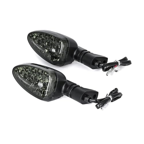 TXDBD Blinker Motorcycle Indicators Turn Signals Light Lamp Flasher Blinker for B&MW F650GS F800S K1300S R1200R G450X R1200GS K1200R F800ST(Rauch) von TXDBD