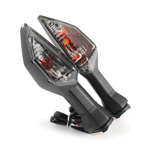 TXDBD Blinker Motorcycle Rear Turn Signal Lights for K&awasaki for Ninja 500 EX500 2024 1000 ZX1000 2020-2024 Turning Indicators Blinker Lamp(Rauch) von TXDBD