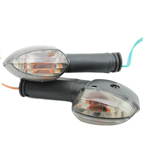 TXDBD Blinker Motorcycle Turn Indicator Blinker Signal Light Lamp for Y&amaha VMAX 1700 SUPER TENERE XT1200 Z ZE WR250X WR250R FZ 16 150 250(Rauch) von TXDBD