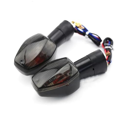 TXDBD Blinker Motorcycle Turn Signal Light Indicators Flashers Blinker Lamp for H&onda for CBF 600N 600 F/F3/F4/F4I for CB 600 F/S for Hornet 600 599(Rauch) von TXDBD