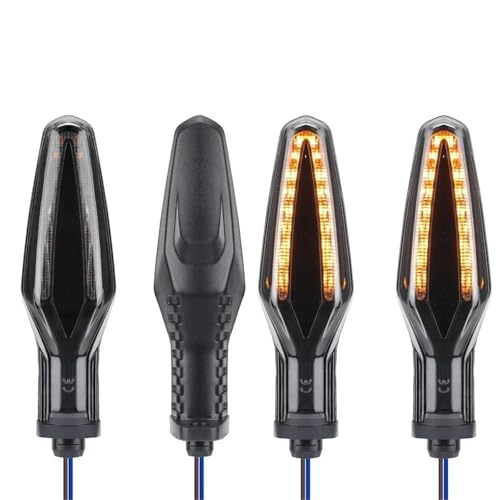 TXDBD Blinker Motorcycle Turn Signal Light Indicators Lamp for B&MW S1000RR S1000XR S1000R F900R F900XR R1200R R1200RS R1250R R1250RS R NineT(4 Stück) von TXDBD
