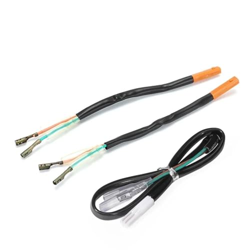 TXDBD Blinker Turn Signal Adapter Plug License Plate Light Wire Connector for H&onda CRF 250L for CB 500X 500F 650F for CBR 500R 650R GROM 125 NC750(Farbe 5) von TXDBD