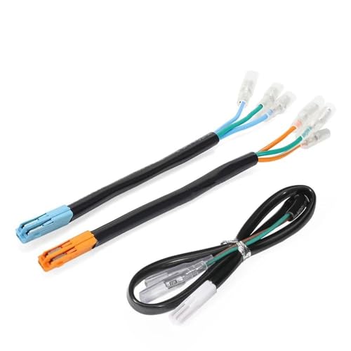 TXDBD Blinker Turn Signal Adapter Plug License Plate Light Wire Connector for H&onda CRF 250L for CB 500X 500F 650F for CBR 500R 650R GROM 125 NC750(Farbe 6) von TXDBD