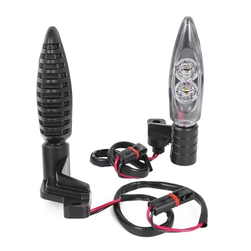 TXDBD Blinker Turn Signals Light Indicators Lamp Flashers Blinker for B&MW R1200GS F800GS S1000RR F800R HP2 Sport K1300S G450X F800ST R Nine T(HINTEREN) von TXDBD