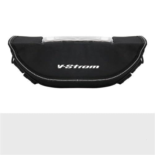 TXDBD Motorrad-Rahmen-Sturzbügeltaschen Für Suzuki V-Strom 800 VStrom DL 800 DL800 (2024-) Lenkertasche, Werkzeugtasche Satteltasche Seitentasche(SCHWARZ 2) von TXDBD