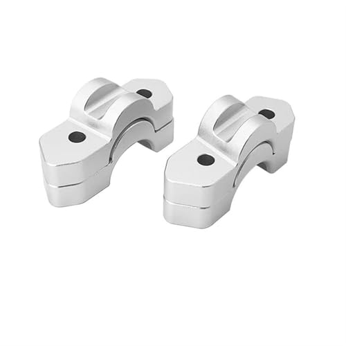 TXDBD Motorradlenkererhöhung, Lenkeradapter, Erhöhungsblock Für B&MW R1300GS R 1300 GS ADV Adventure GS1300 2024- Lenkererhöhungs-Abstandshalter(Silber 30mm) von TXDBD