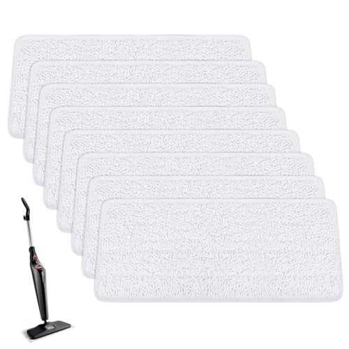 8 Stück Ersatzbezüge Pads für Vileda Dampfreiniger XXL, Waschbar Mikrofaser Ersatzbezug für Vileda Steam PLUS XXL Dampfreiniger, Wiederverwendbar Ersatzbezug für Vileda Dampfreiniger Ersatzbezüge 8 Stück Ersatzbezüge Pads für Vileda Dampfreiniger XXL, Waschbar Mikrofaser Ersatzbezug für Vileda Steam PLUS XXL Dampfreiniger, Wiederverwendbar Ersatzbezug für Vileda Dampfreiniger Ersatzbezüge von TXErfolg