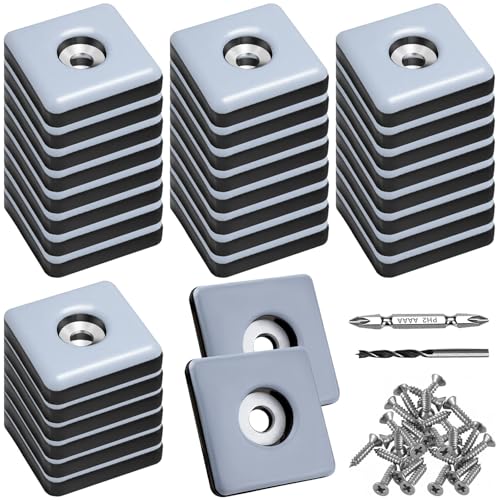 TXErfolg Teflongleiter zum Schrauben 32 Stück 30 mm Teflongleiter Quadratisch Möbelgleiter mit 32 Edelstahlschrauben 2 Bohrer Bodengleiter Möbelgleiter-Set Effektiver Schutz Ihrer Möbel Stühle Böden TXErfolg Teflongleiter zum Schrauben 32 Stück 30 mm Teflongleiter Quadratisch Möbelgleiter mit 32 Edelstahlschrauben 2 Bohrer Bodengleiter Möbelgleiter-Set Effektiver Schutz Ihrer Möbel Stühle Böden von TXErfolg